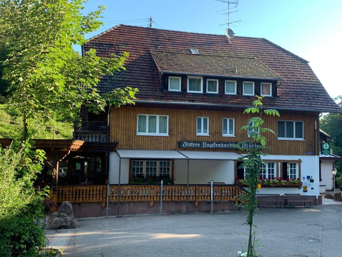 Landhotel Untere Kapfenhardter Muehle Unterreichenbach Exteriér fotografie